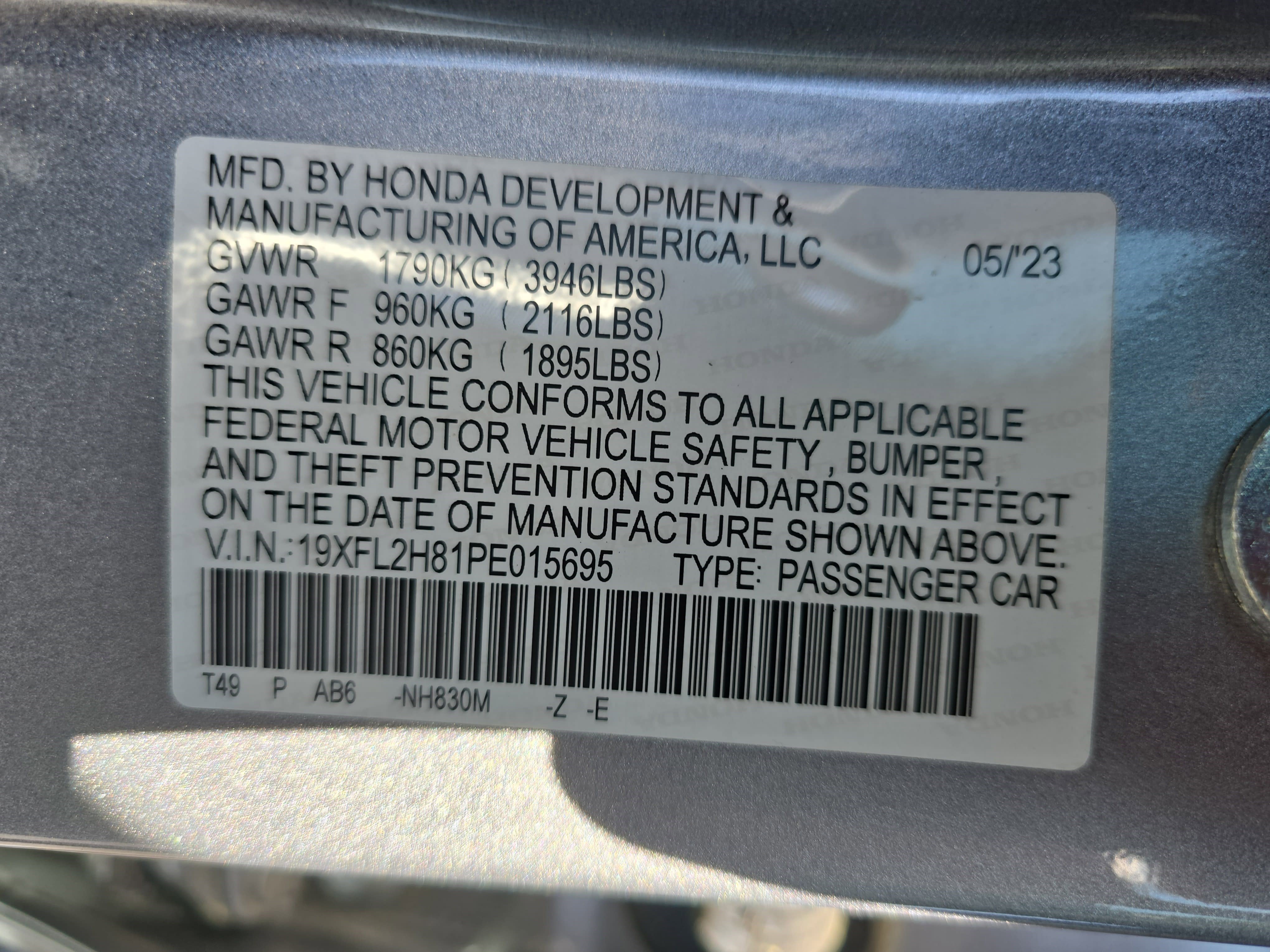 Used 2023 Honda Civic Sport image 36