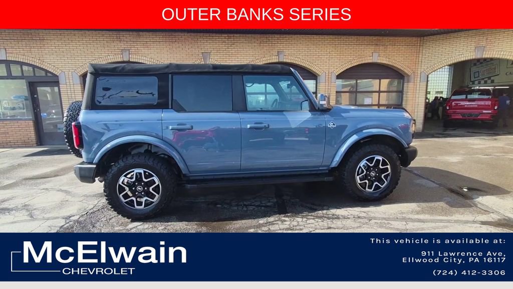 Used 2023 Ford Bronco Outer Banks AWD/4WD video 2