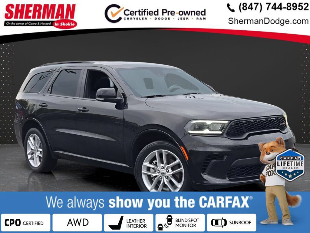 Certified 2024 Dodge Durango GT