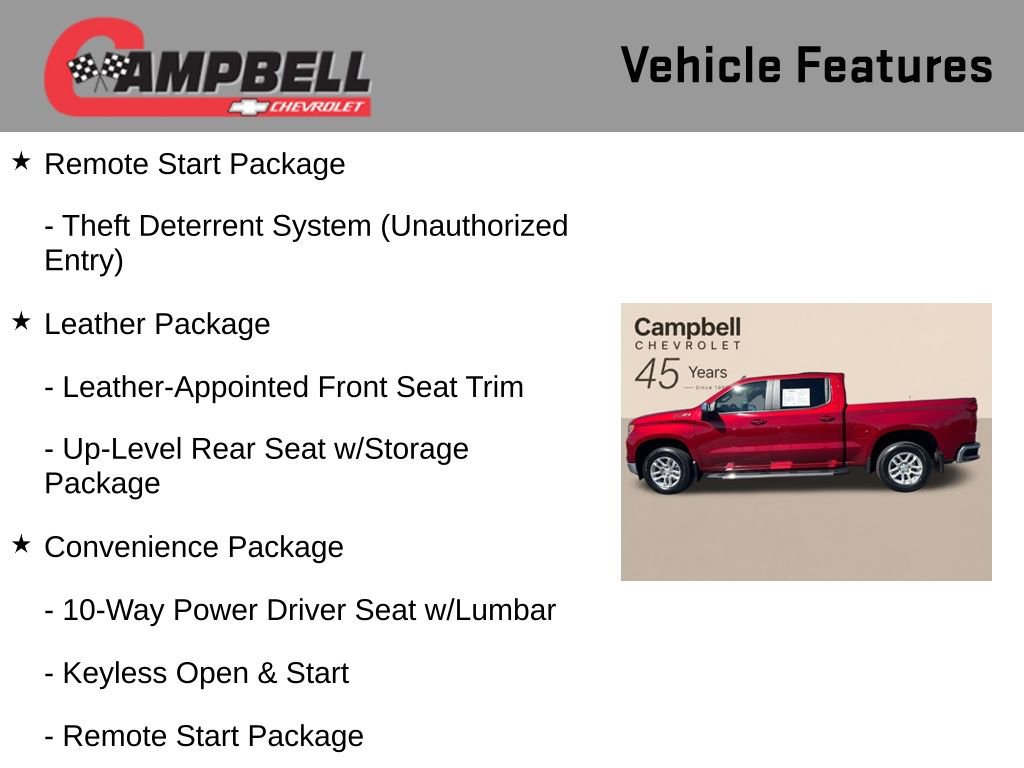 Used 2024 Chevrolet Silverado 1500 LT w/ Z71 Off-Road Package AWD/4WD image 26