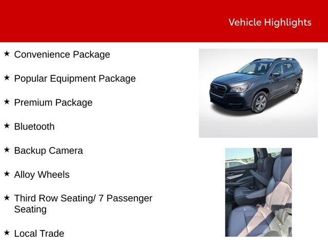 Used 2021 Subaru Ascent Premium w/ Convenience Package AWD/4WD image 9