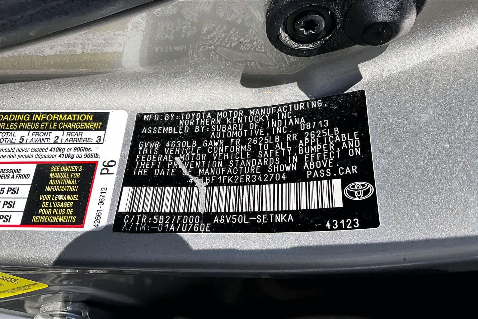 Used 2014 Toyota Camry LE FWD image 32