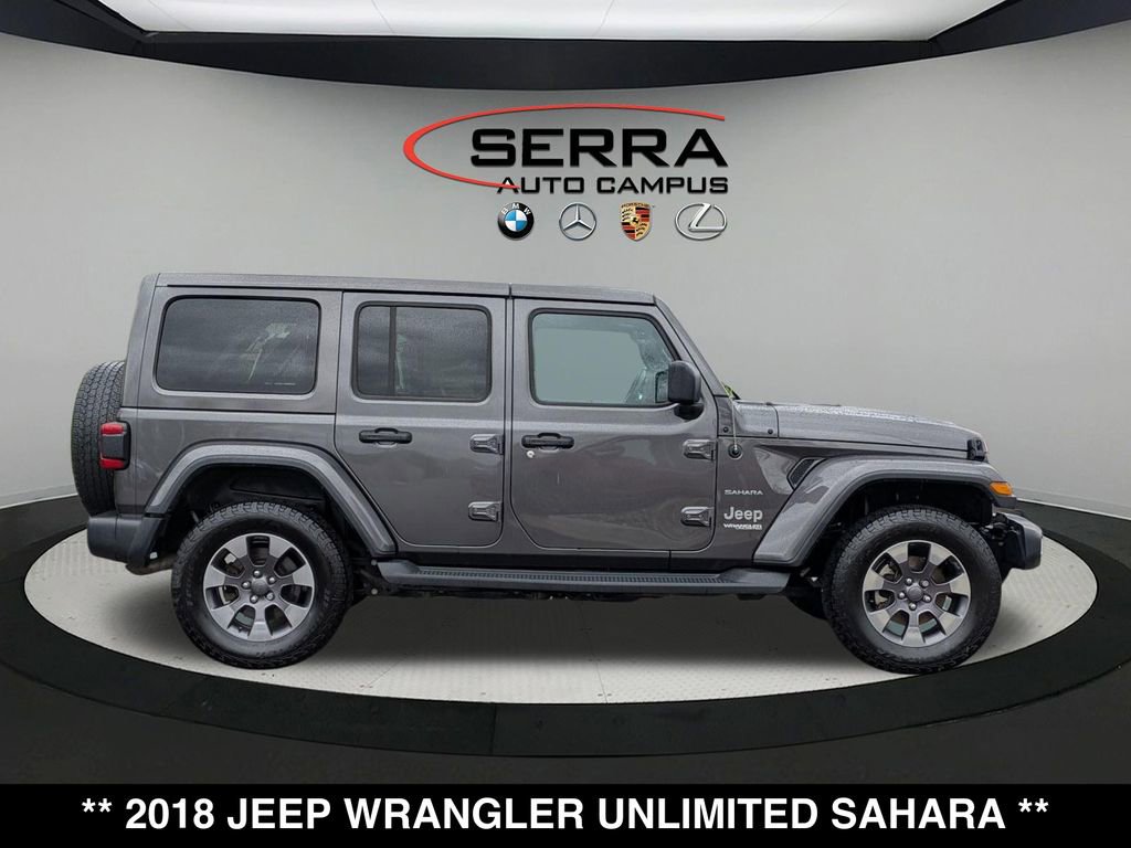 Used 2018 Jeep Wrangler Unlimited Sahara AWD/4WD image 14