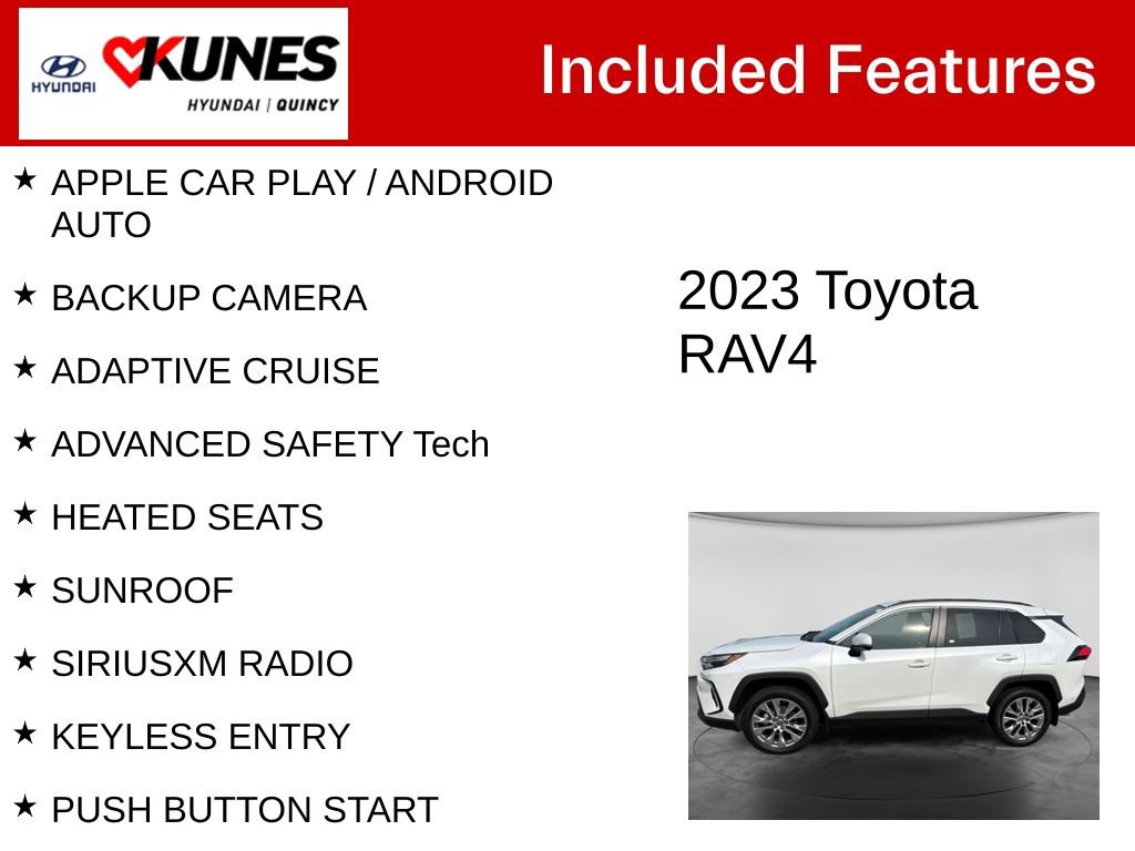 Used 2023 Toyota RAV4 XLE Premium AWD/4WD image 2