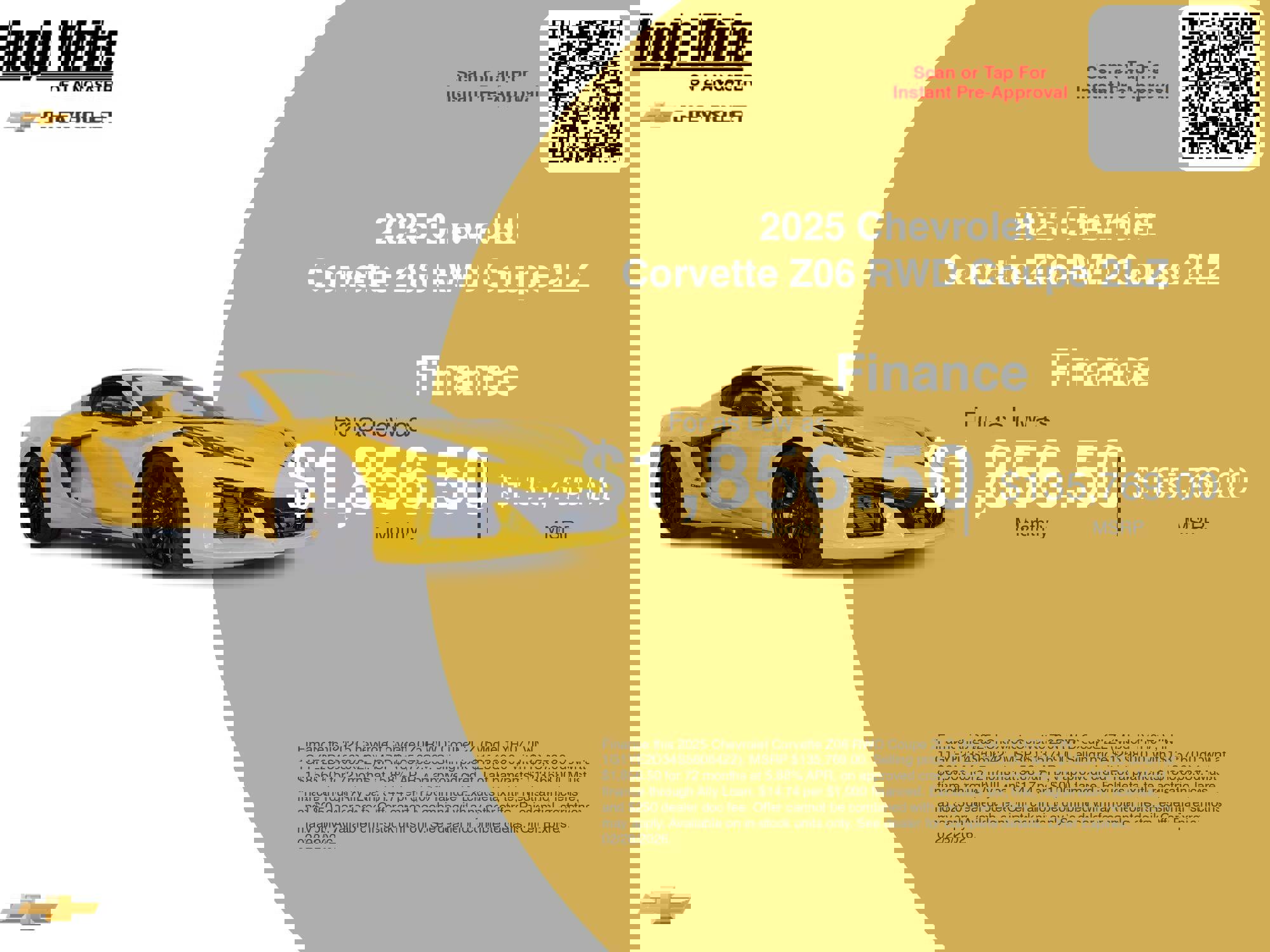 New 2025 Chevrolet Corvette Z06 w/ Battery Protection Package RWD image 6