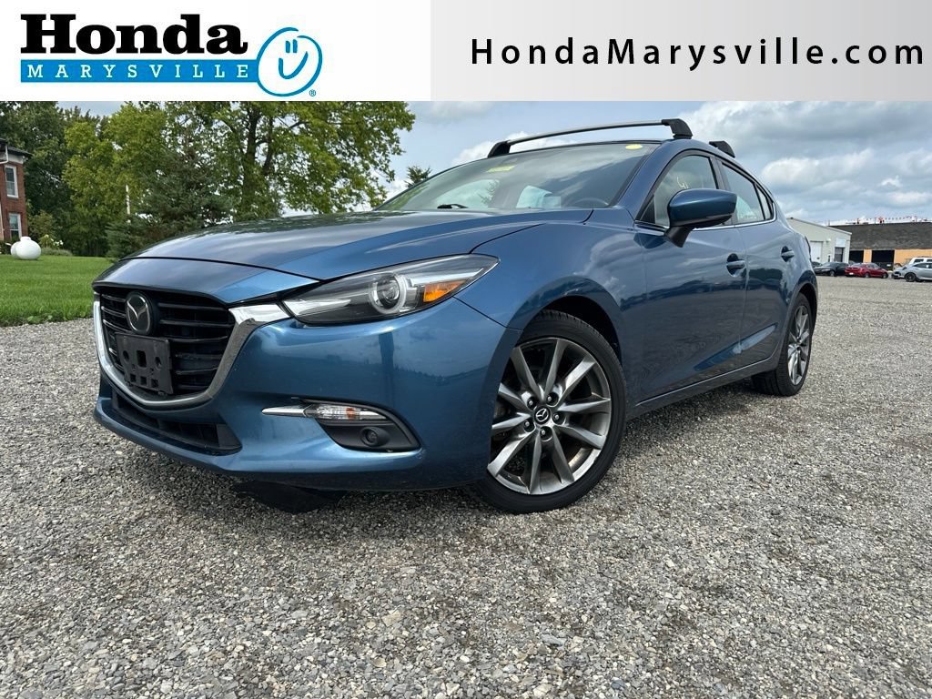 Used 2018 MAZDA MAZDA3 Grand Touring w/ Premium Equipment Package FWD image 1