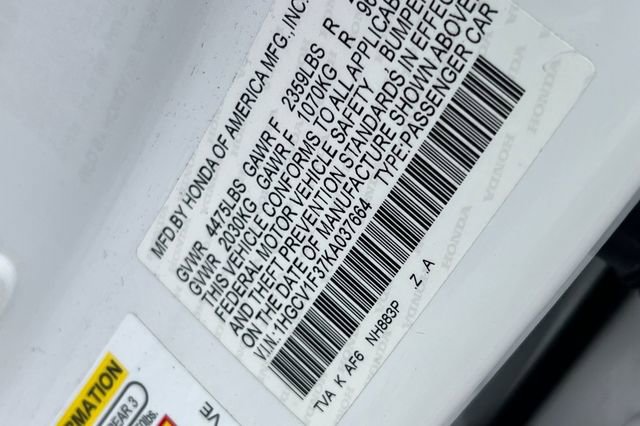 Used 2019 Honda Accord Sport image 32