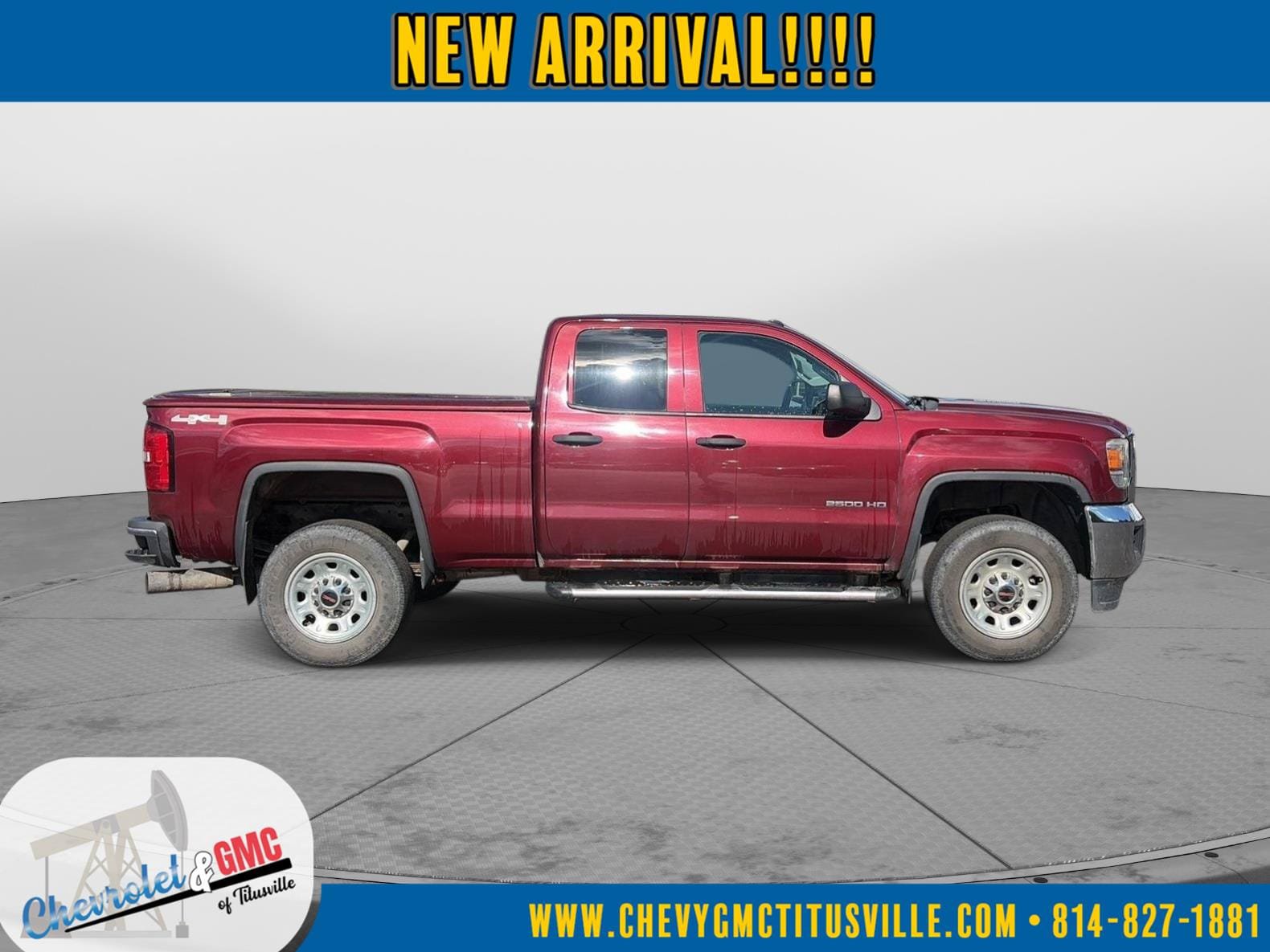 Used 2015 GMC Sierra 2500 4x4 Double Cab w/ Sierra Convenience Package image 4