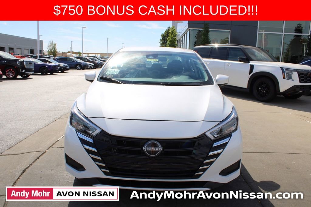 New 2025 Nissan Versa SV w/ Trunk Package FWD image 2