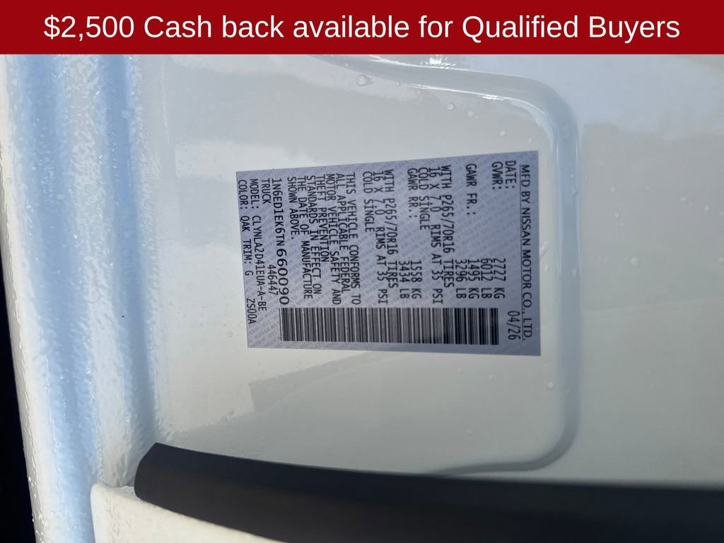 New 2026 Nissan Frontier S w/ S Utility Package AWD/4WD image 32