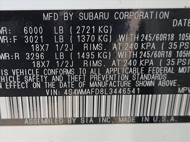 Used 2020 Subaru Ascent Premium w/ Convenience Package AWD/4WD image 15