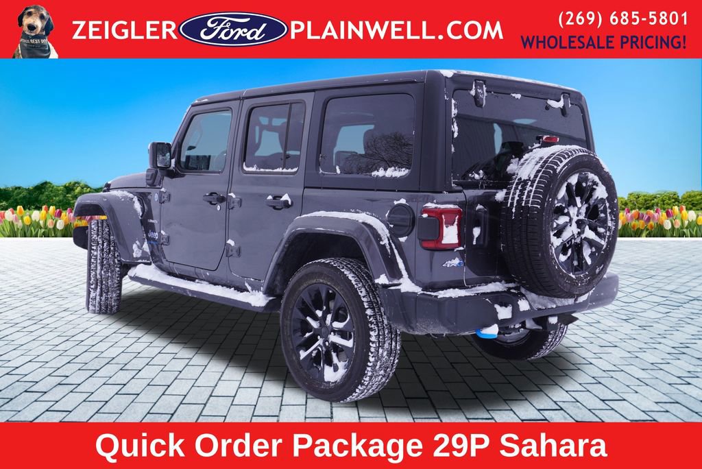 Used 2023 Jeep Wrangler Unlimited Sahara w/ Cold Weather Group image 2