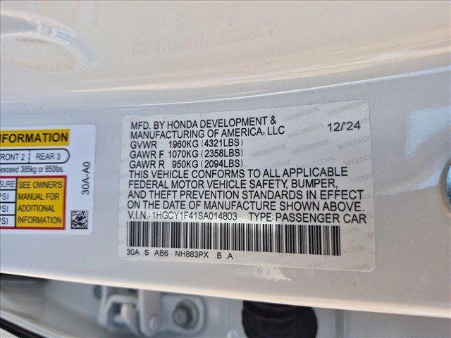 Used 2025 Honda Accord SE image 30