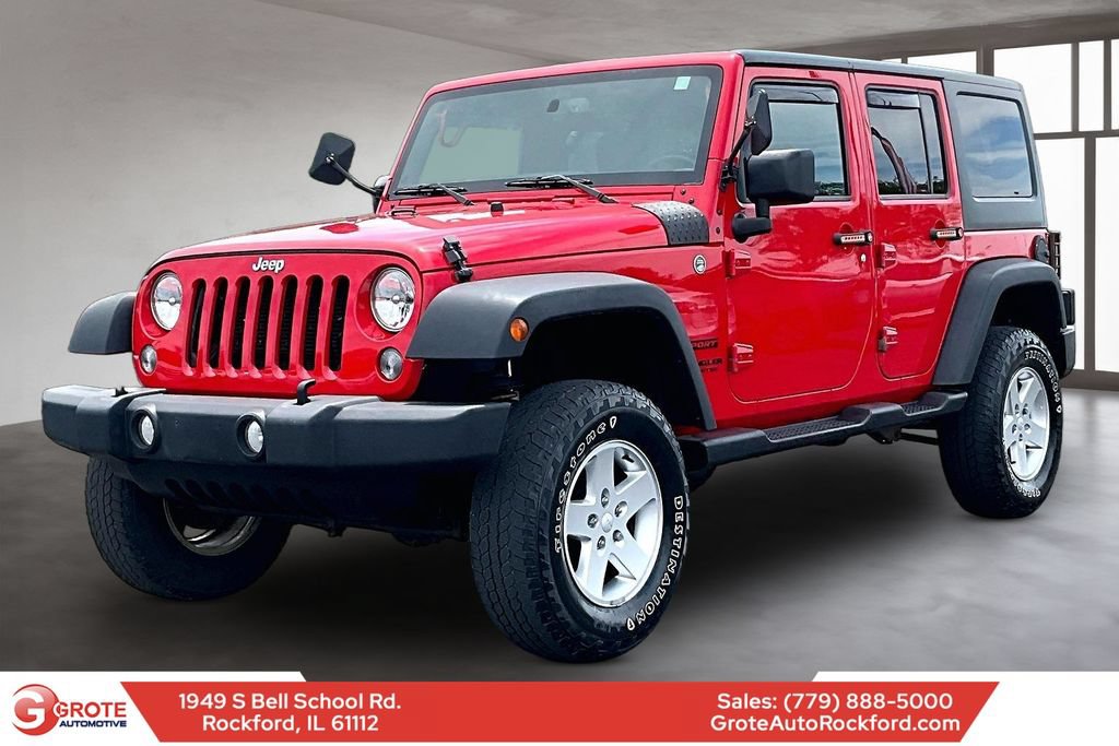 Used 2015 Jeep Wrangler Unlimited Sport w/ Quick Order Package 24S AWD/4WD image 1