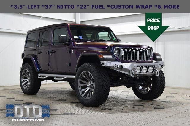Used 2024 Jeep Wrangler Unlimited Sahara w/ Technology Group AWD/4WD video 1
