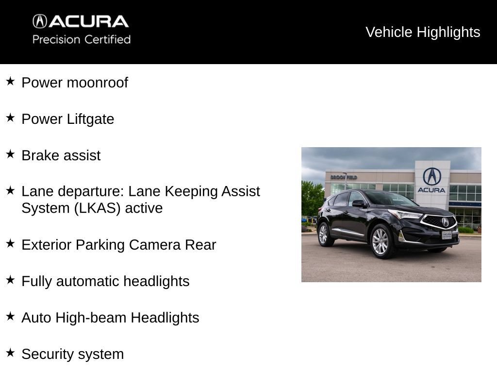 Certified 2021 Acura RDX AWD image 13