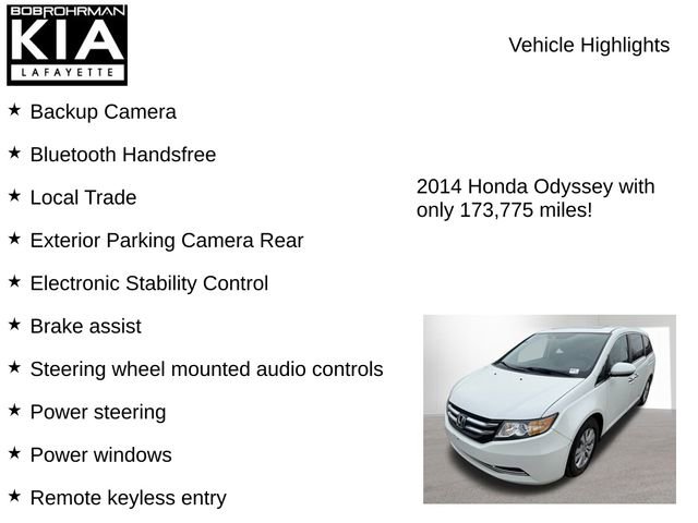 Used 2014 Honda Odyssey EX-L image 7