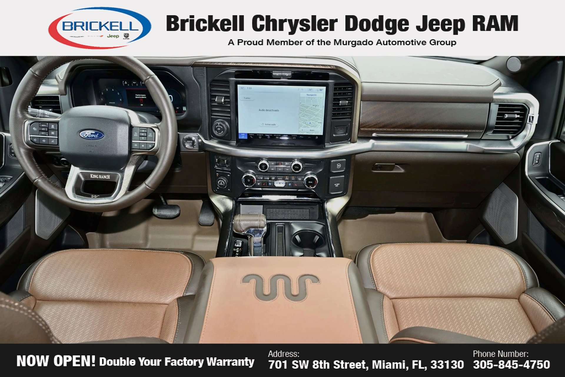 Used 2025 Ford F150 King Ranch w/ FX4 Off-Road Package AWD/4WD image 14