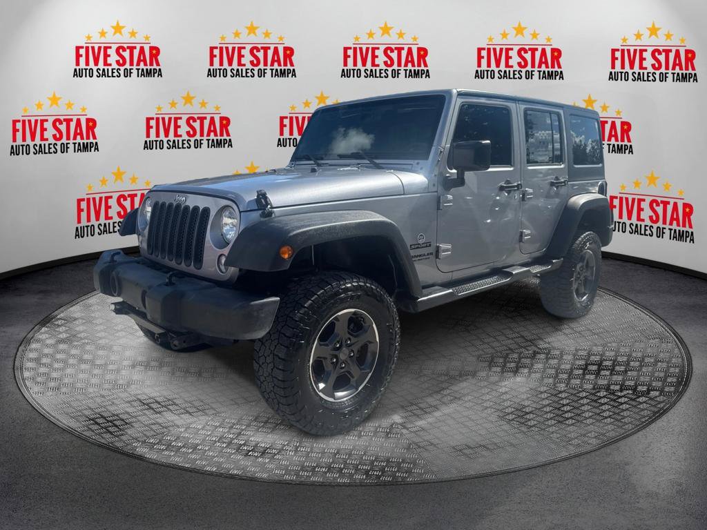 Used 2017 Jeep Wrangler Unlimited Sport AWD/4WD image 3