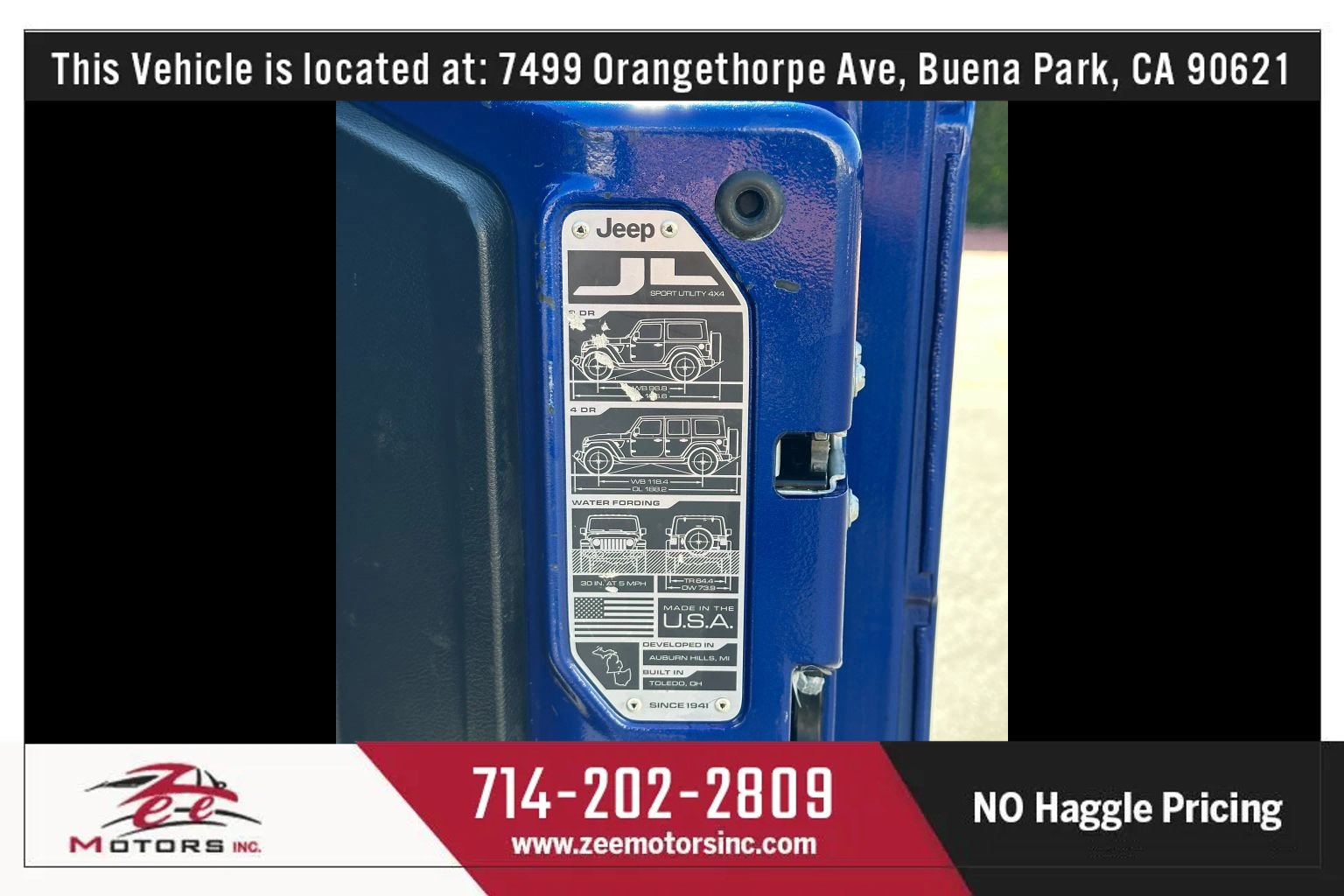 Used 2019 Jeep Wrangler Sport AWD/4WD image 40