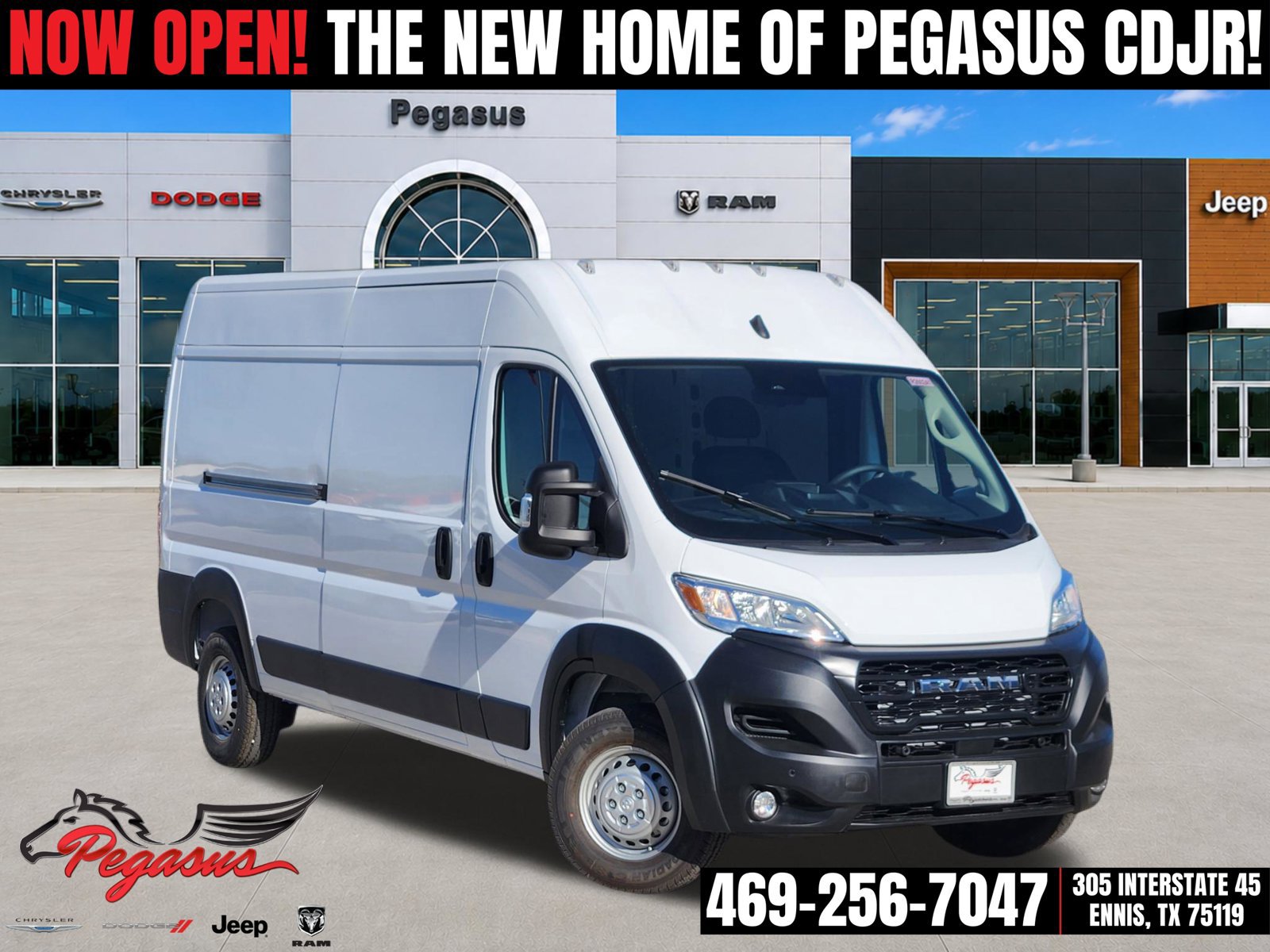 New 2026 RAM ProMaster 2500 w/ Safety Group