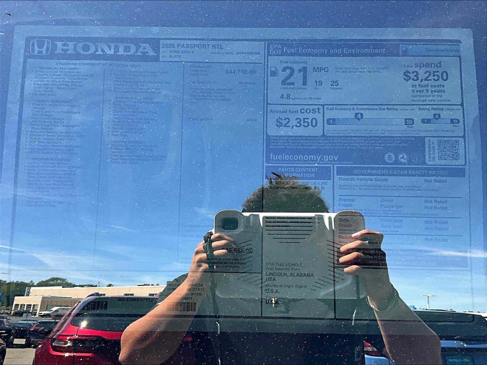 New 2026 Honda Passport RTL image 18