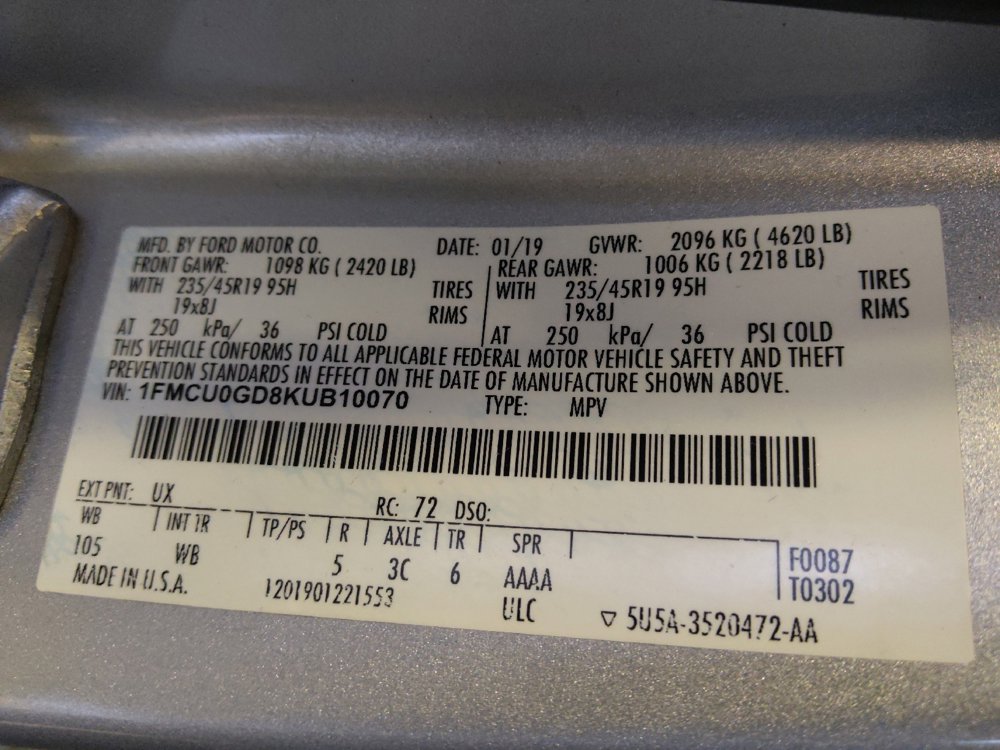 Used 2019 Ford Escape SE FWD image 33