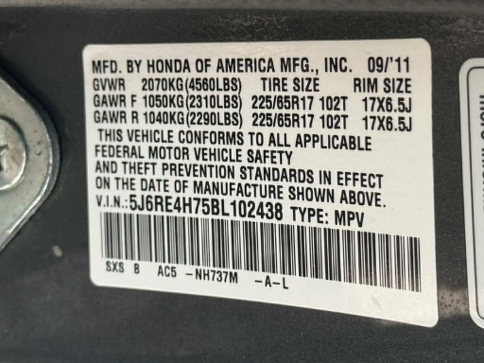 Used 2011 Honda CR-V EX-L image 21