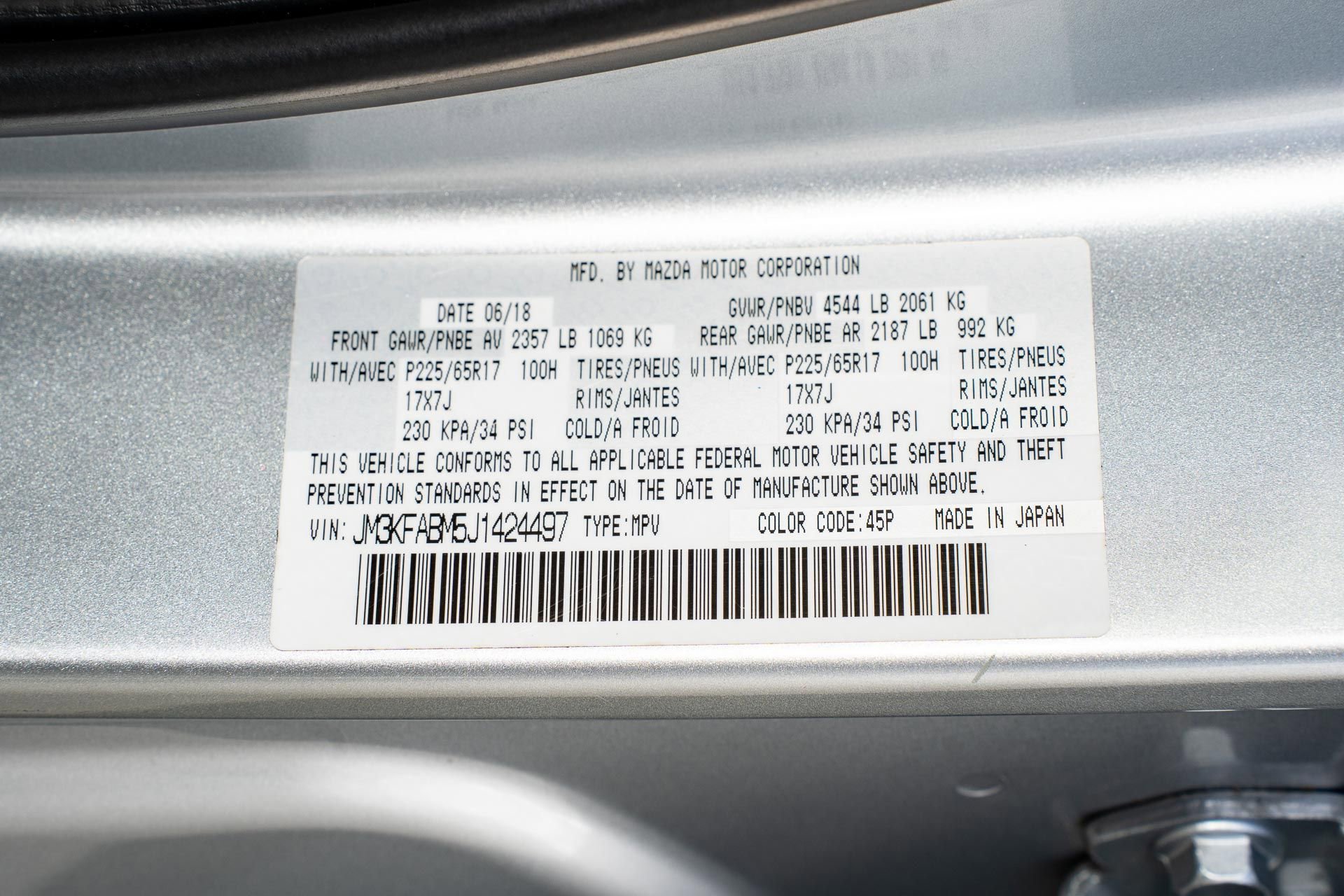 Used 2018 MAZDA CX-5 Sport image 40