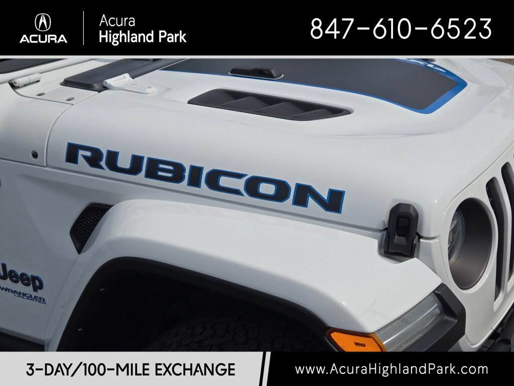 Used 2022 Jeep Wrangler Unlimited Rubicon 4xe w/ Cold Weather Group AWD/4WD image 5