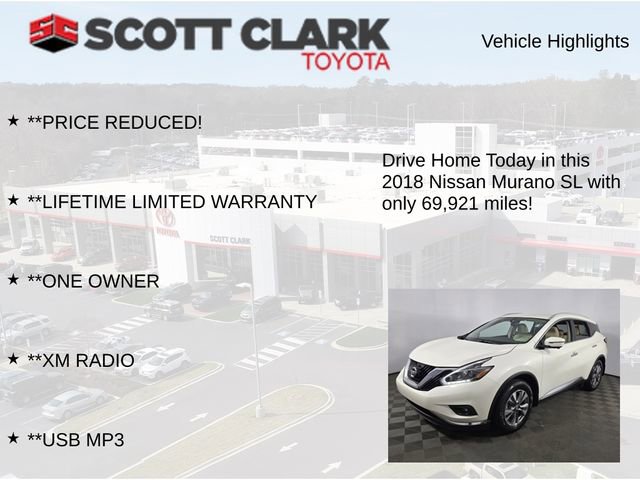 Used 2018 Nissan Murano SL w/ Cargo Package image 13