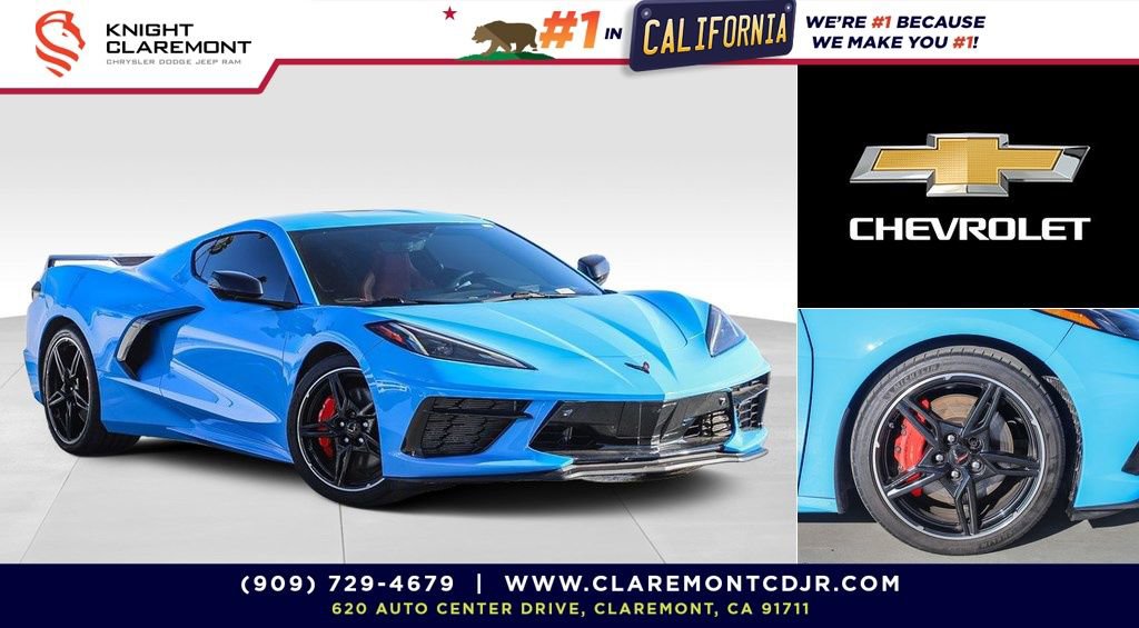 Used 2022 Chevrolet Corvette Stingray Preferred Cpe w/ Z51 Performance Package 360° Tour