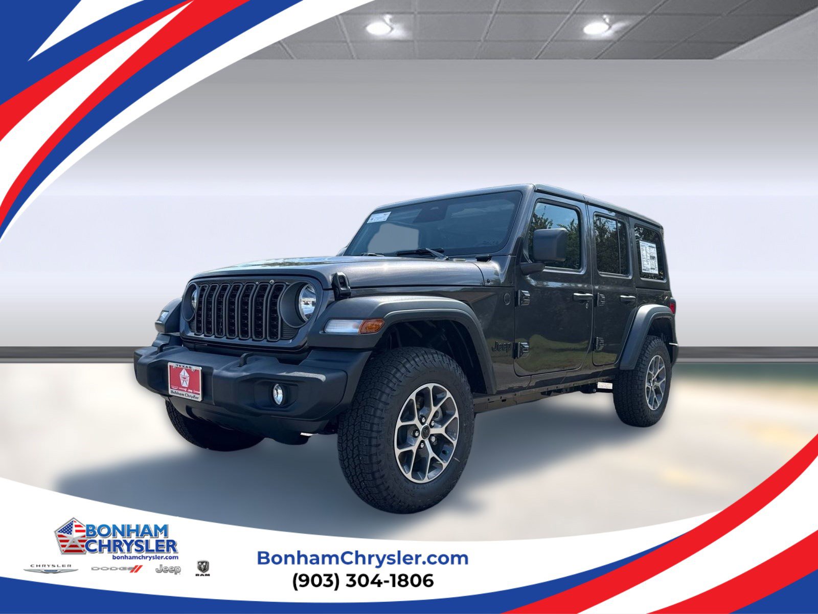 New 2025 Jeep Wrangler Sport S