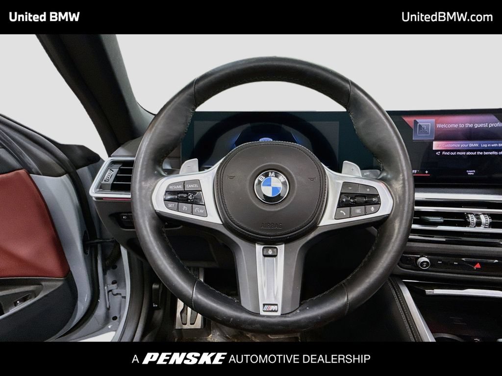 Certified 2024 BMW 430i Convertible w/ M Sport Package RWD image 13