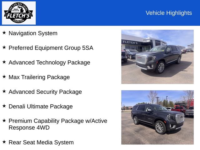 Used 2021 GMC Yukon Denali w/ Denali Ultimate Package AWD/4WD image 2