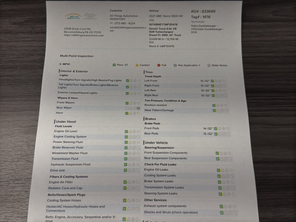 Used 2021 GMC Sierra 3500 Denali w/ Denali Ultimate Package image 47