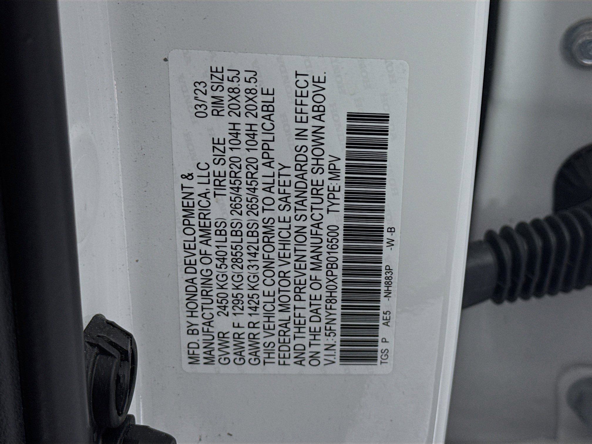 Certified 2023 Honda Passport Elite image 33