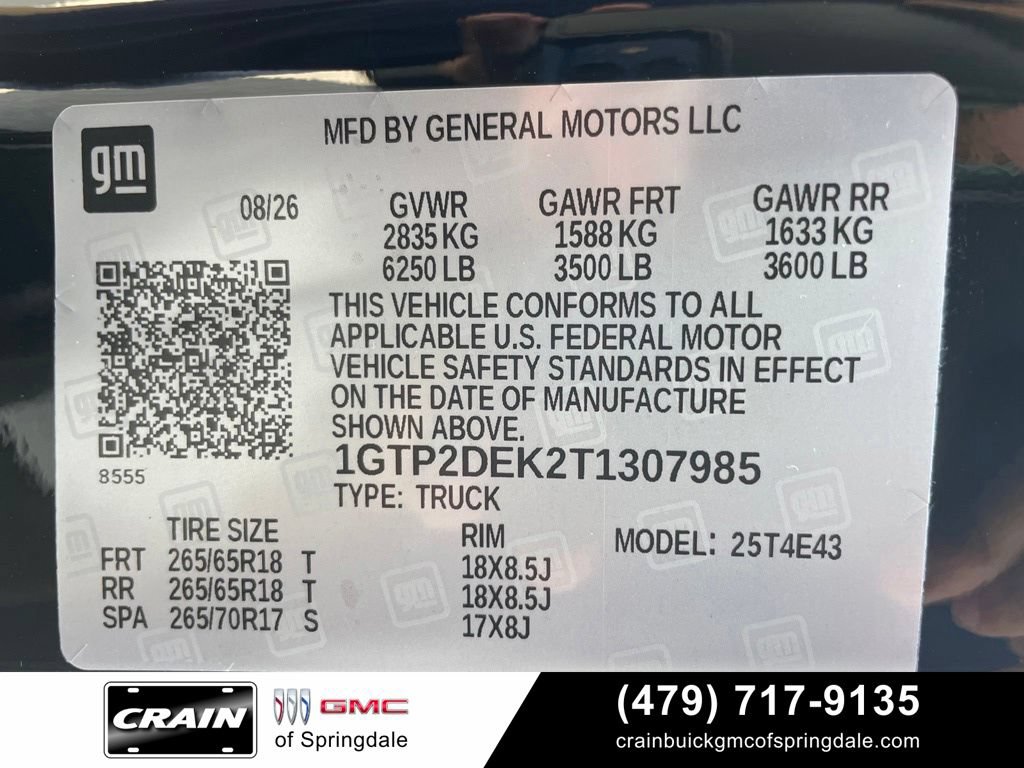 New 2026 GMC Canyon AT4 w/ Technology Plus Package AWD/4WD image 33