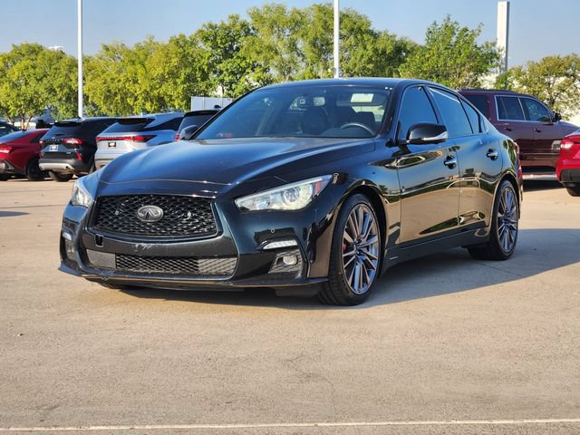 Used 2023 INFINITI Q50 Red Sport 400 w/ Black Opal Edition RWD image 11
