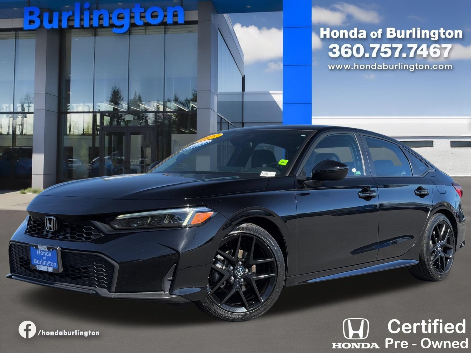 Certified 2025 Honda Civic Sport image 1