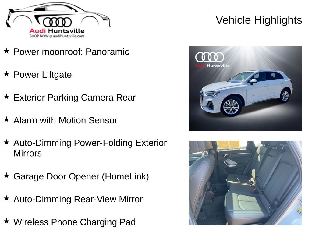 Used 2025 Audi Q3 2.0T Premium w/ Convenience Package image 12