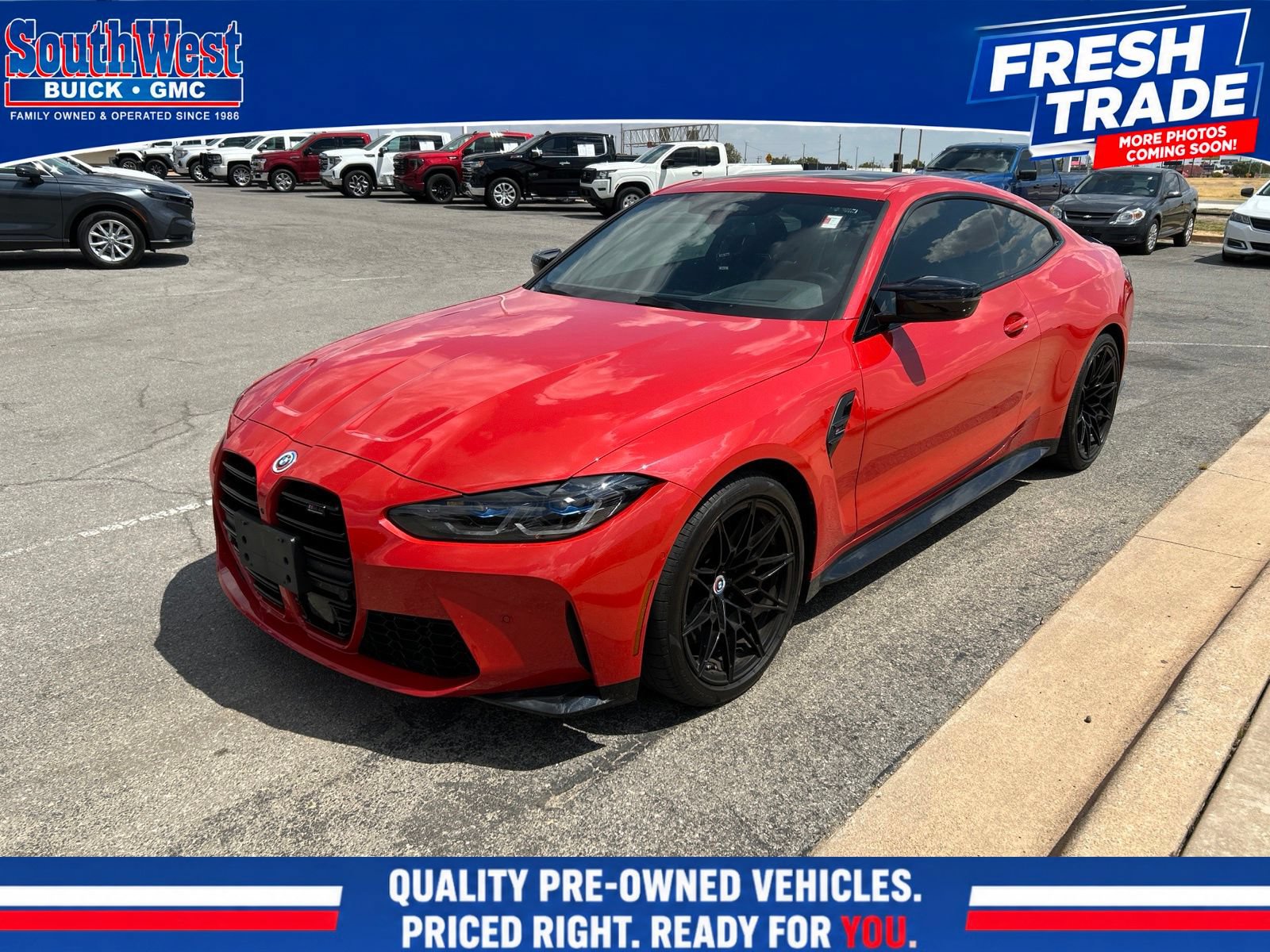 Used 2023 BMW M4 xDrive Competition AWD/4WD image 1