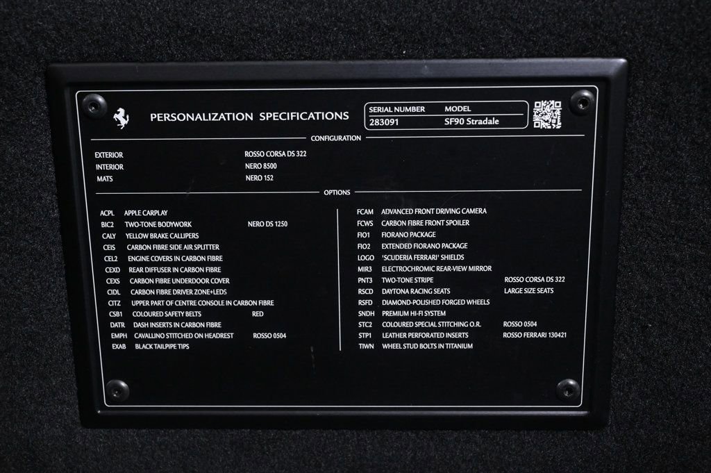 Used 2022 Ferrari SF90 Stradale image 28