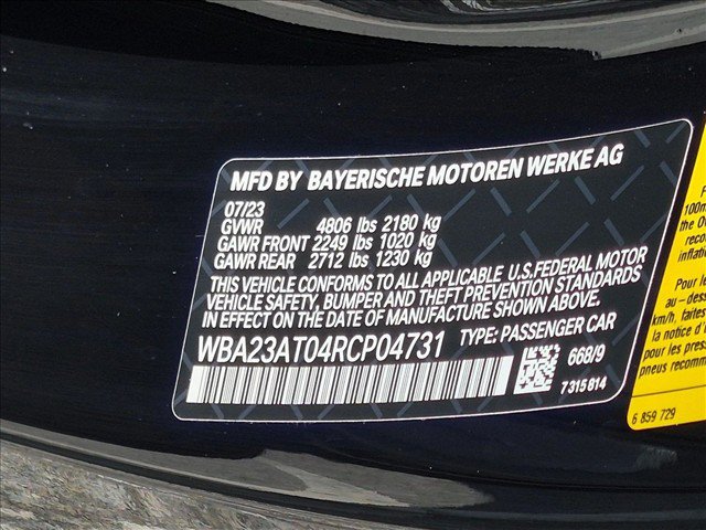 Used 2024 BMW 430i Convertible w/ Premium Package RWD image 22
