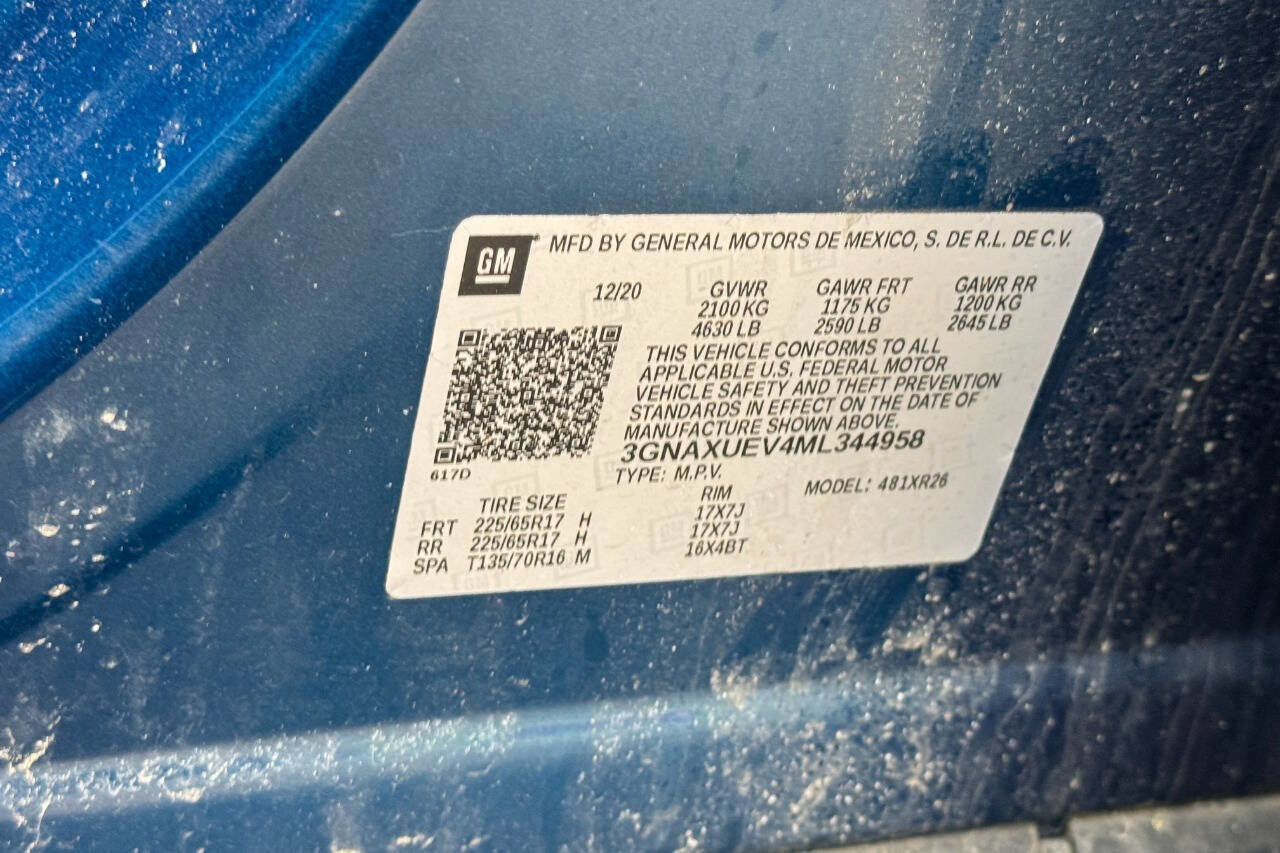 Used 2021 Chevrolet Equinox LT AWD/4WD image 20