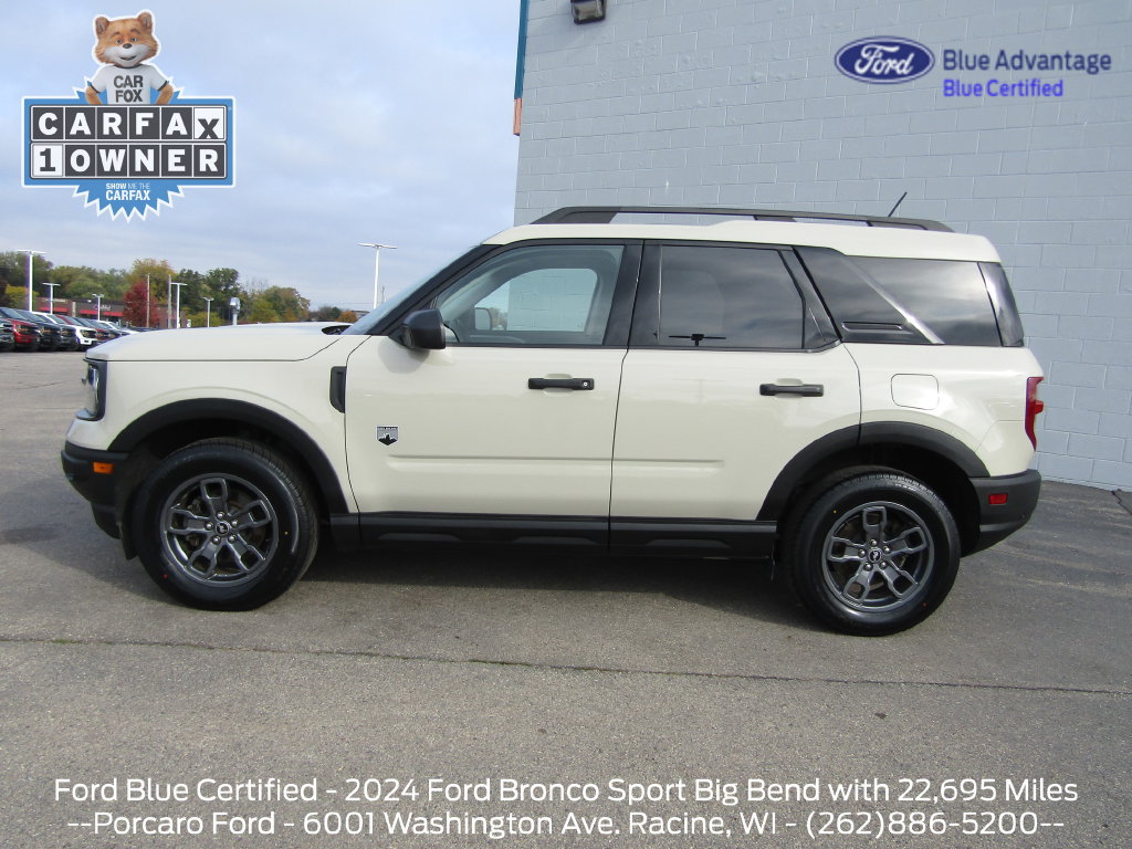 Certified 2024 Ford Bronco Sport Big Bend w/ Convenience Package AWD/4WD image 2