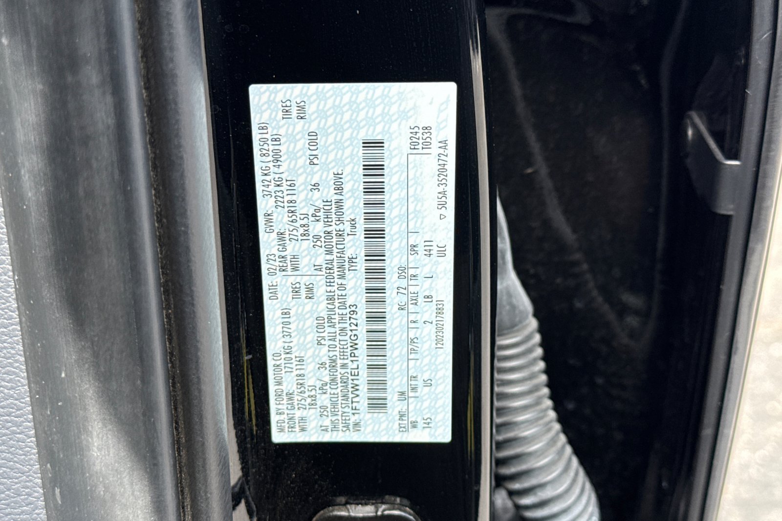 Certified 2023 Ford F150 Lightning XLT AWD/4WD image 29