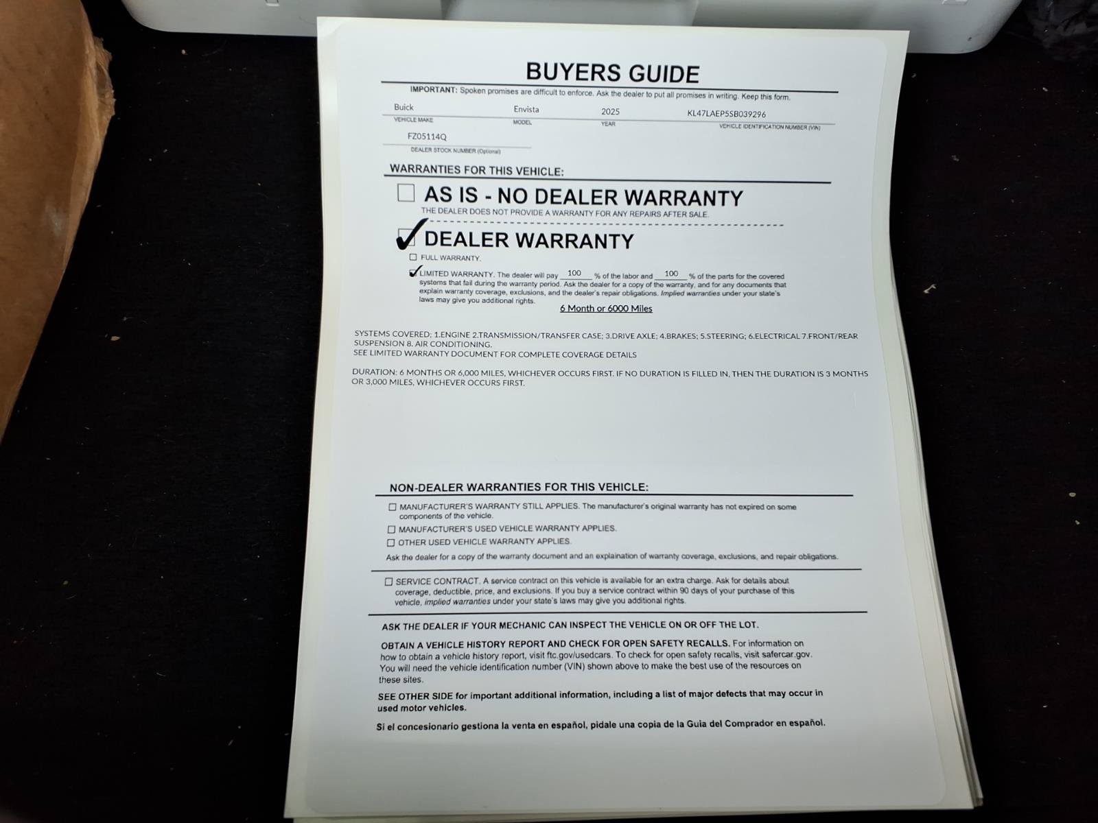 Used 2025 Buick Envista Preferred w/ Convenience I Package FWD image 36