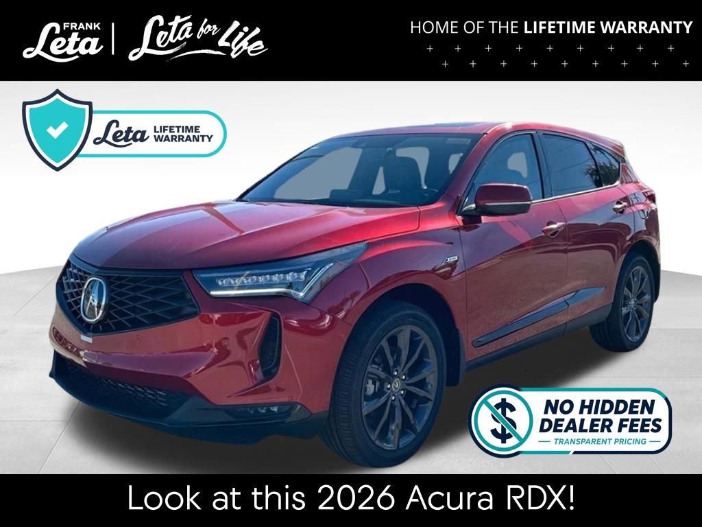 New 2026 Acura RDX A-Spec