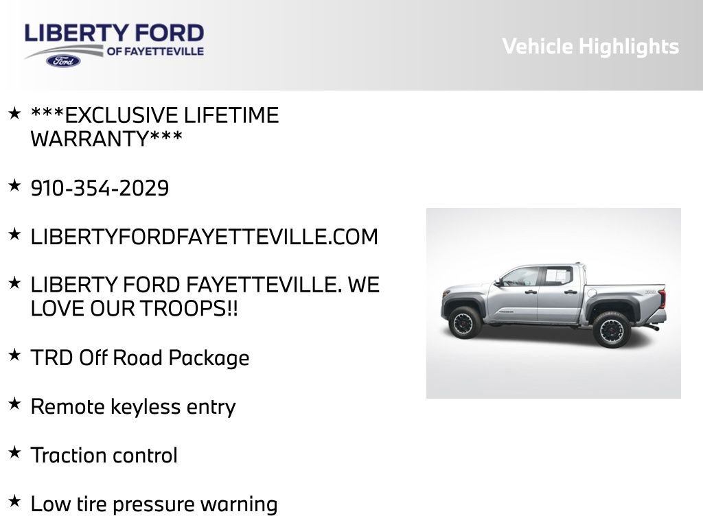 Used 2024 Toyota Tacoma TRD Off-Road image 5